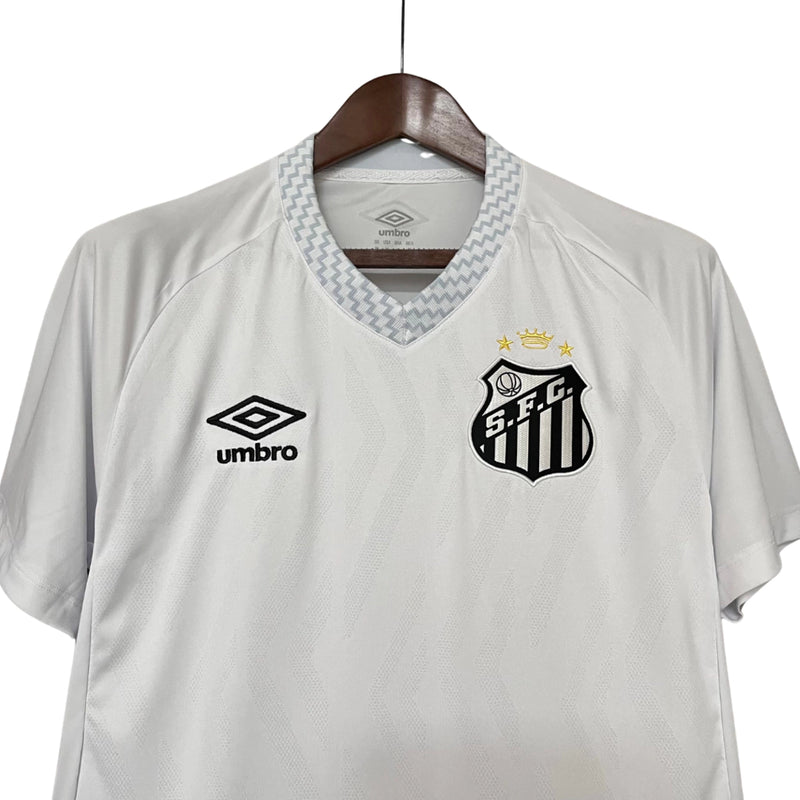 Camisa Santista I 25/26 Torcedor Umbro Masculina - Branca