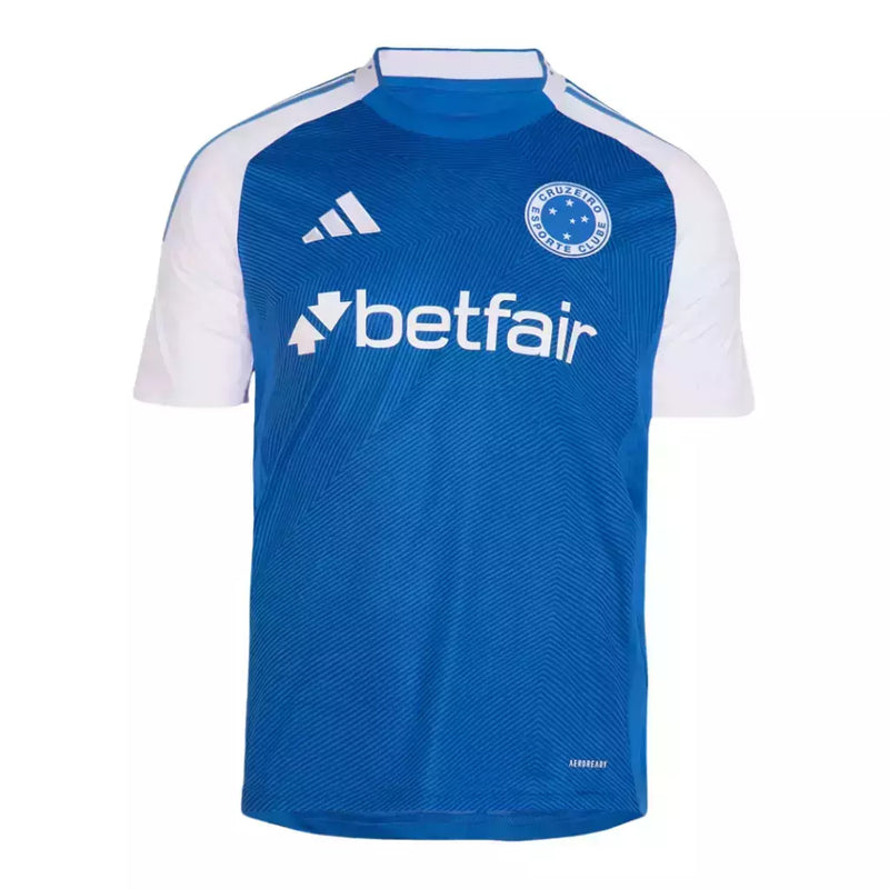 Camisa Cruzeirense I 25/26 Torcedor Adidas Masculina - Azul e Branca