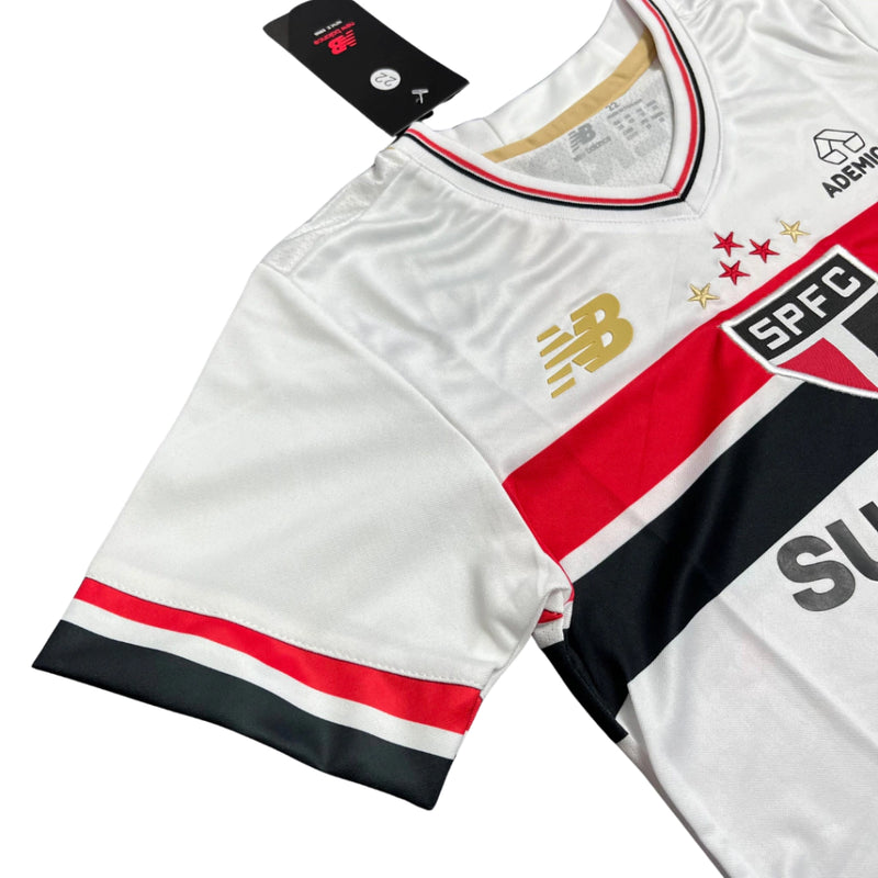 Kit Infantil São Paulo 25/26- New Balance - Branco