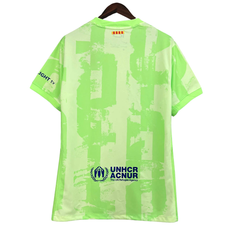 Camisa Barcelona III 24/25 Torcedor Nike Masculina - Verde
