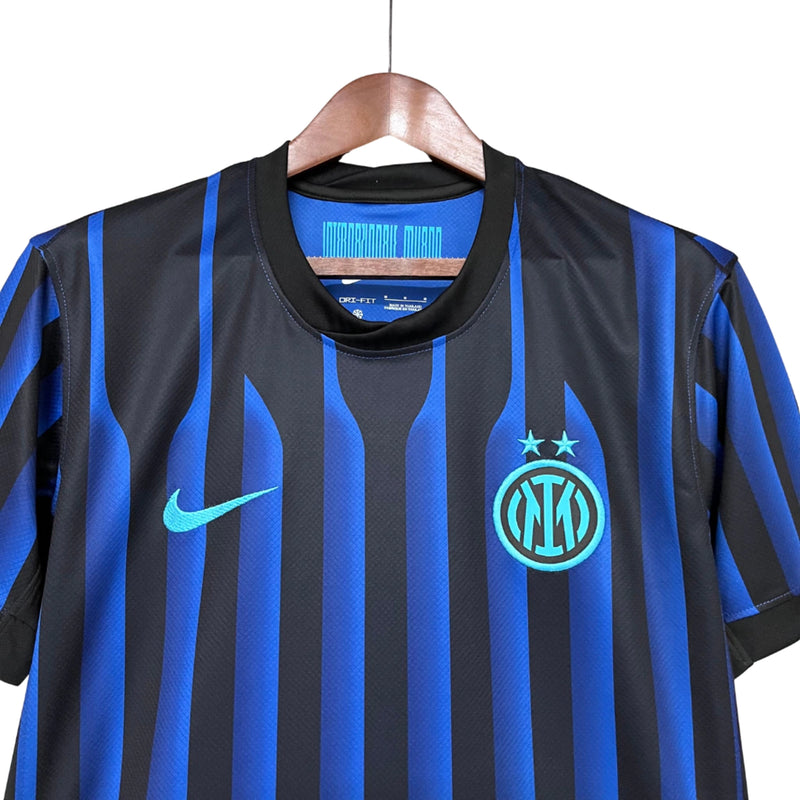 Camisa Inter de Milão I 25/26 Torcedor Nike Masculina - Azul e Preta