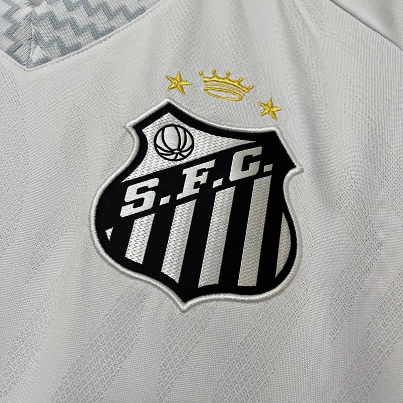 Camisa Santista I 25/26 Torcedor Umbro Masculina - Branca