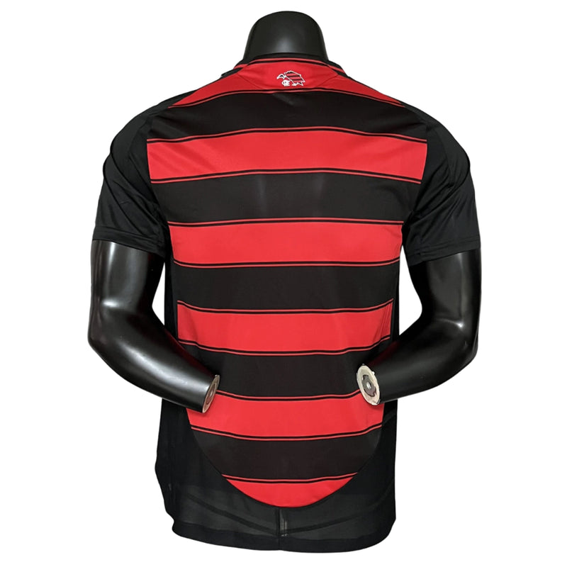 Camisa Flamengo I 25/26 Jogador Adidas Masculina - Vermelho e preto