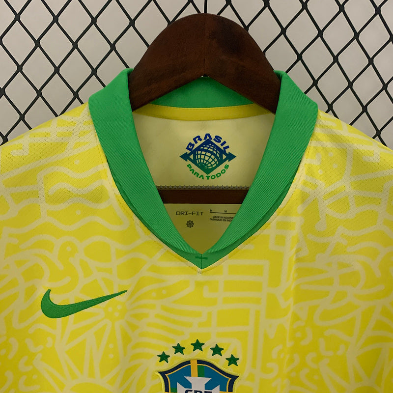 Camisa Seleção Brasileira - Temporada 24/25 - Amarela - Nike