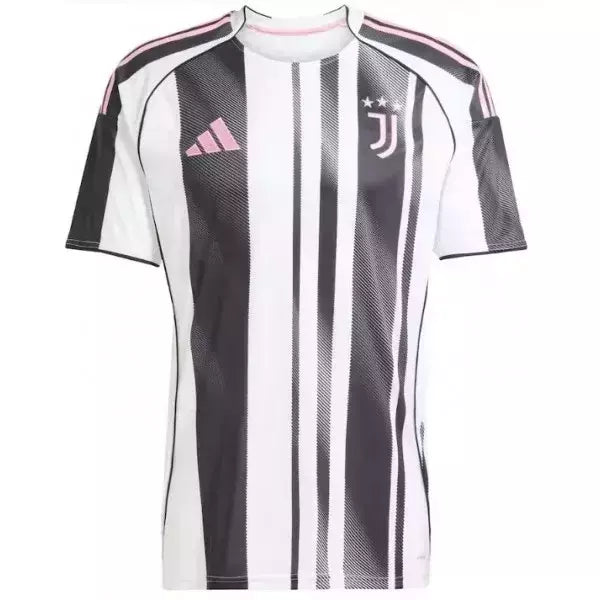 Camisa Juventus I 25/26 - Torcedor Adidas Masculina - Preto e Branco