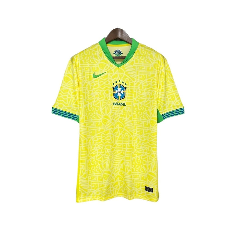 Camisa Seleção Brasileira - Temporada 24/25 - Amarela - Nike
