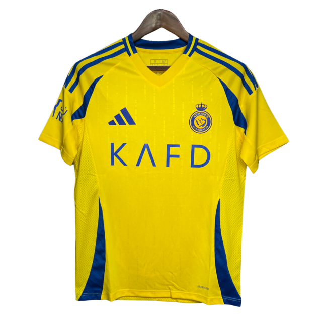 Camisa Al-Nassr I 24/25 Torcedor Masculina - Amarelo