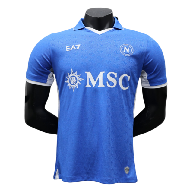 Camisa Napoli 24/25 - Jogador - Azul