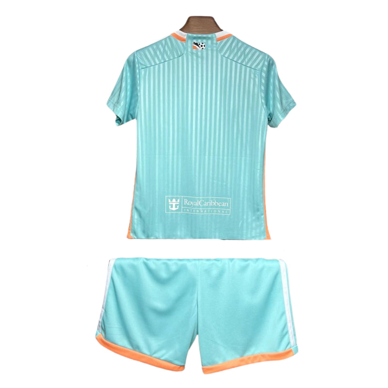 Kit Infantil Inter Miami 24/25 - Verde água