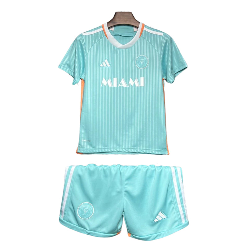 Kit Infantil Inter Miami 24/25 - Verde água