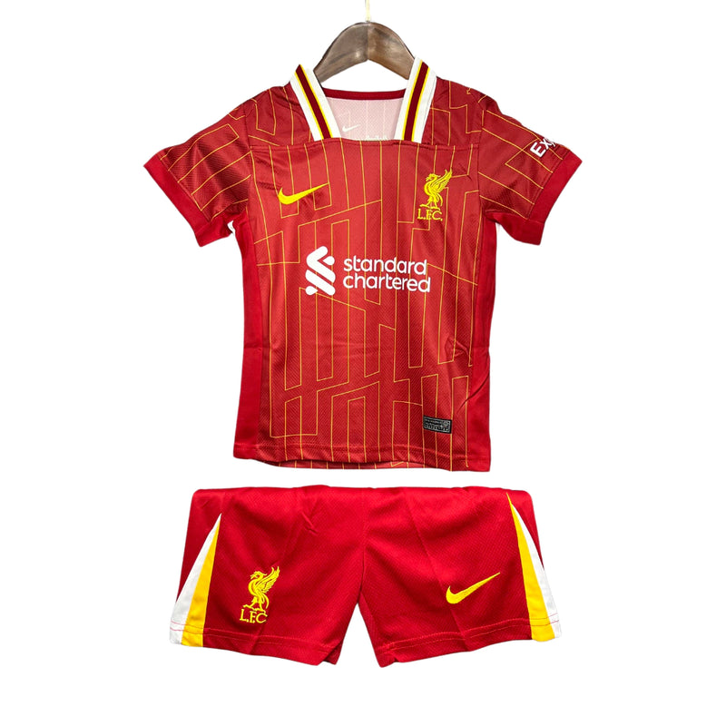 Kit Infantil Liverpool Vermelho Nike 24/25
