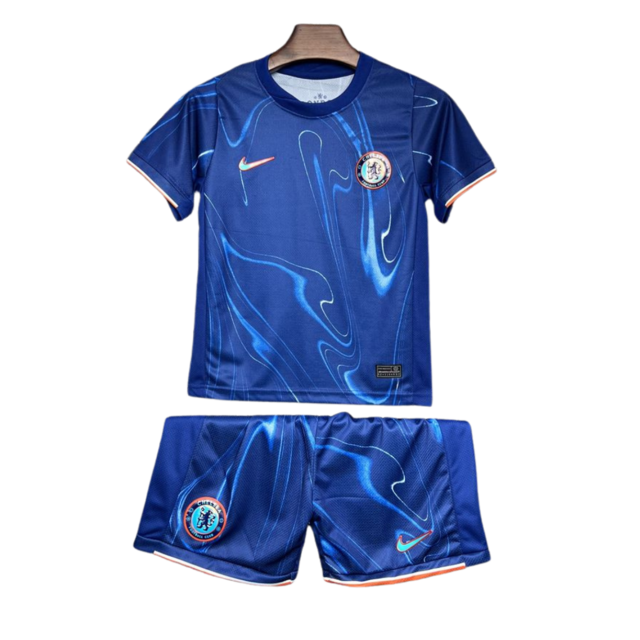 Kit Infantil Chelsea Home 24/25 Nike - Azul