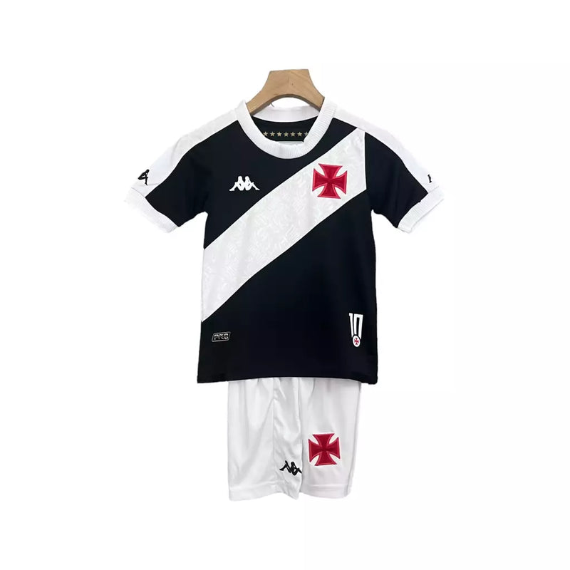 Kit Infantil Vasco da Gama II 24/25 - Kappa - Preto